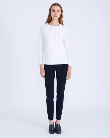 Carolyn Donnelly The Edit Gathered Neck Shirt